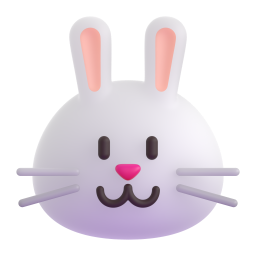rabbit sticker